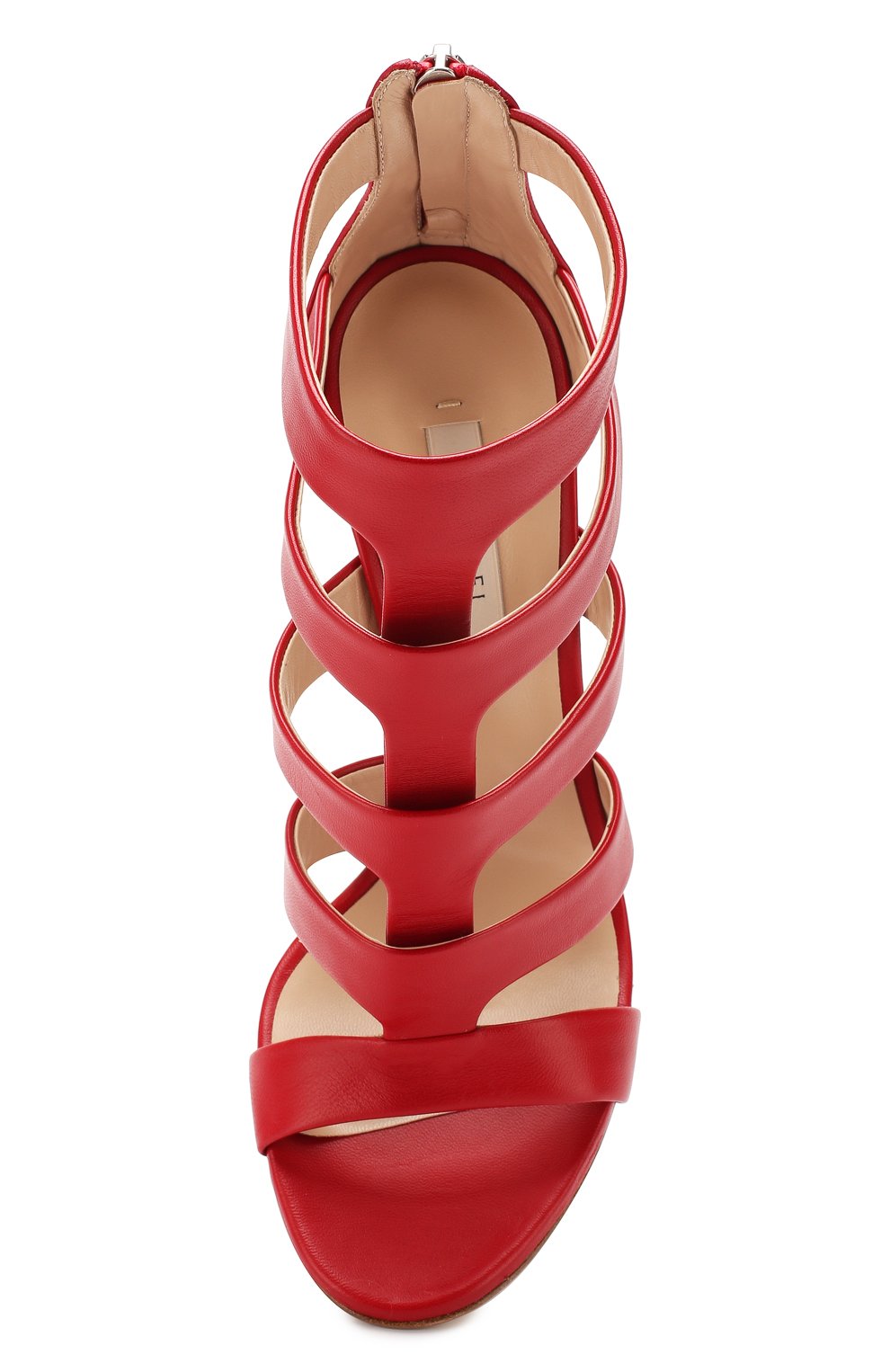 Кожаные босоножки CASADEI, арт. 1L456N1001DUSEE3708, фото 5