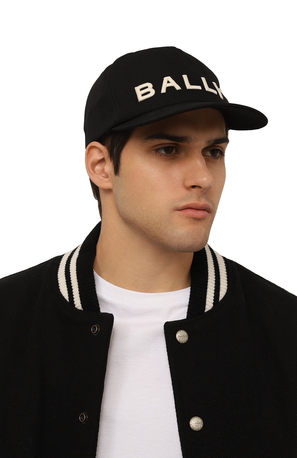 Хлопковая бейсболка BALLY, арт. MHA01C/C0057, фото 2