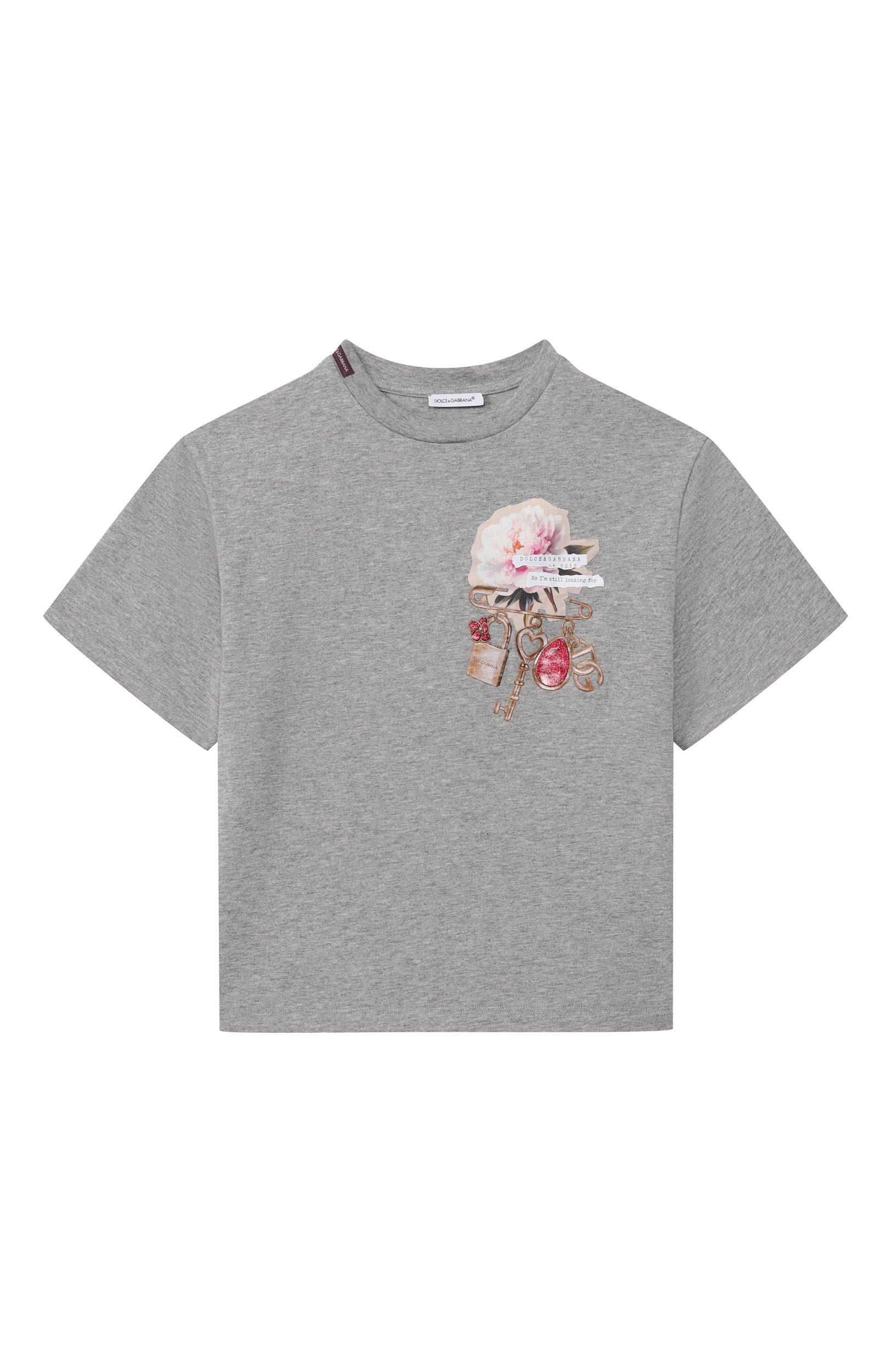 Хлопковая футболка DOLCE & GABBANA, арт. L5JTNL/G7QNU, фото 1