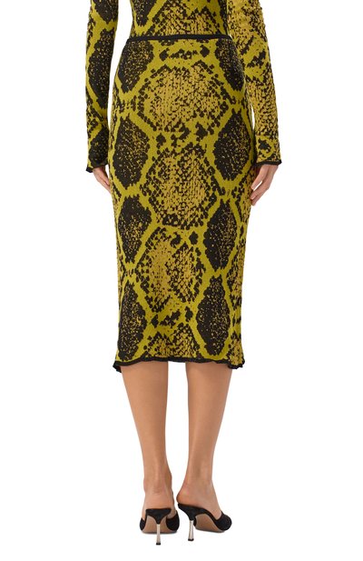 Юбка из вискозы и хлопка THE ATTICO, арт. 251WCS00283/KCC004AA, фото 4