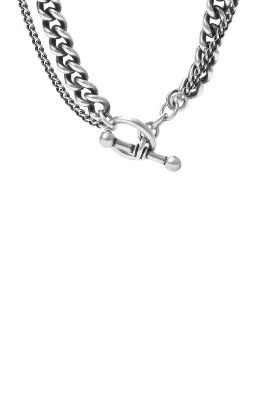 Колье Ann Demeulemeester B0013519/JW020 Серебряный  B0013519/JW020 Фото 4