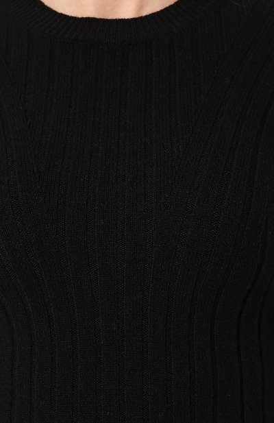 Шерстяной пуловер ALEXANDER MCQUEEN черного цвета по цене 125500 руб., арт. 595023/Q1AK4, фото 5 Шерстяной пуловер ALEXANDER MCQUEEN, арт. 595023/Q1AK4, фото 5