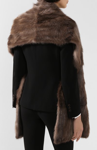 Шарф из меха соболя COLOR TEMPERATURE, арт. Б-10/897, фото 4