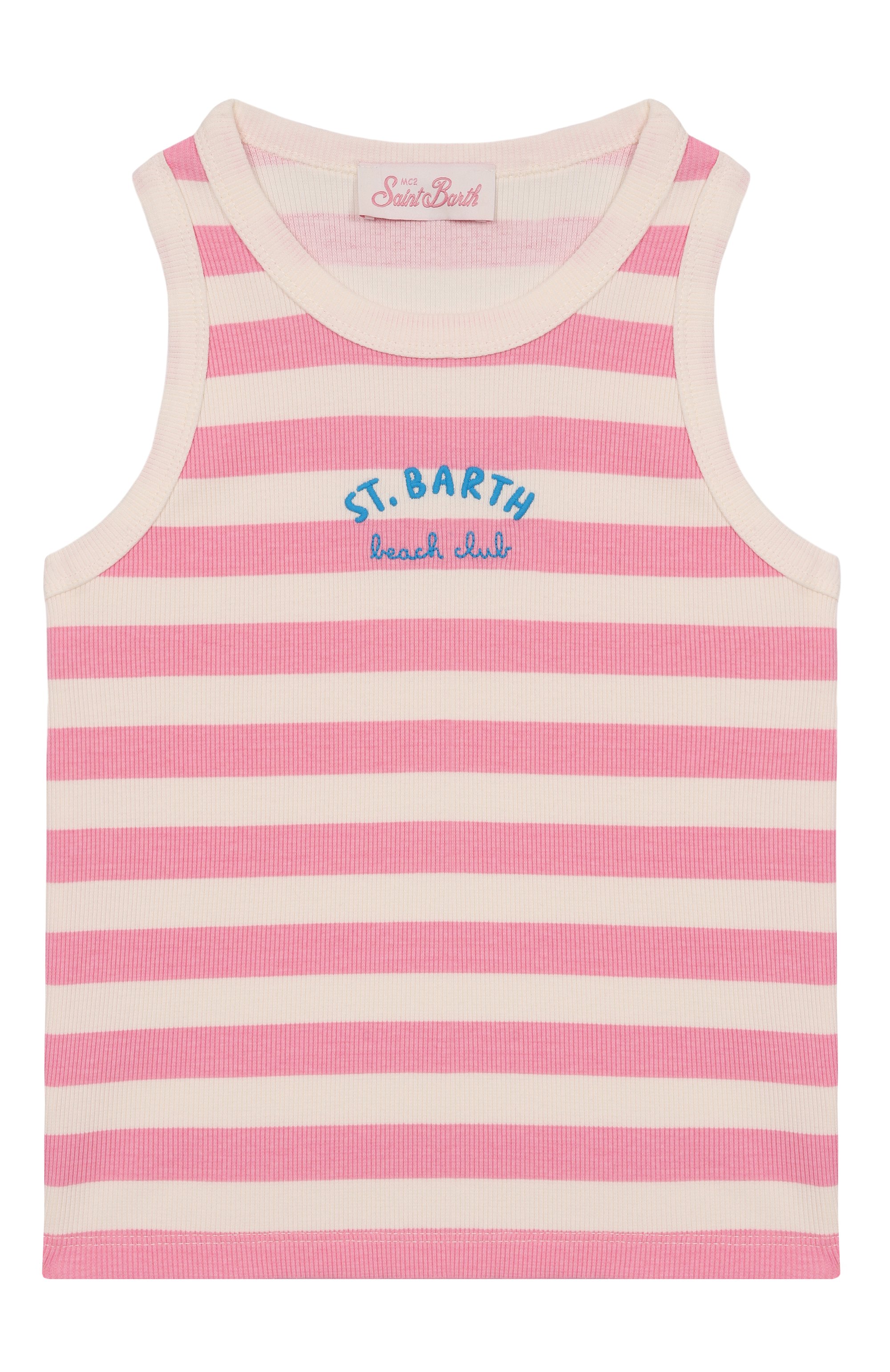 Хлопковая майка MC2 SAINT BARTH, арт. STBK BLUE JR/BLUE002/02188F, фото 1