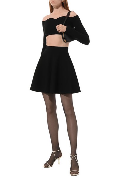 Шерстяная юбка NINA RICCI, арт. 23AMJU008ML0528, фото 2