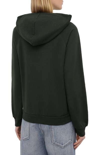 Худи из хлопка и кашемира CELINE, арт. 2Y147749K, фото 4