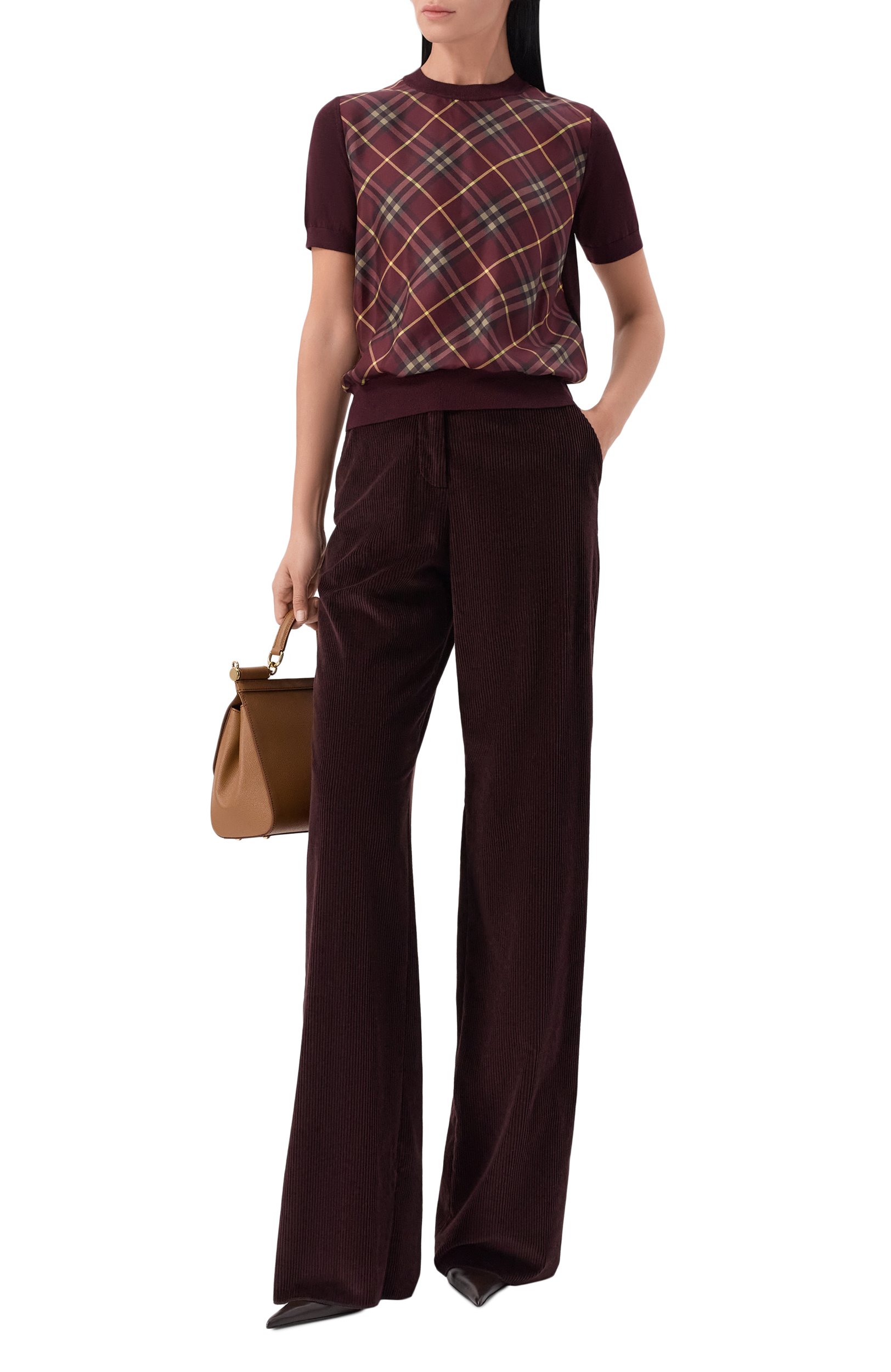 Пуловер из шерсти и шелка BURBERRY, арт. 8128359, фото 2