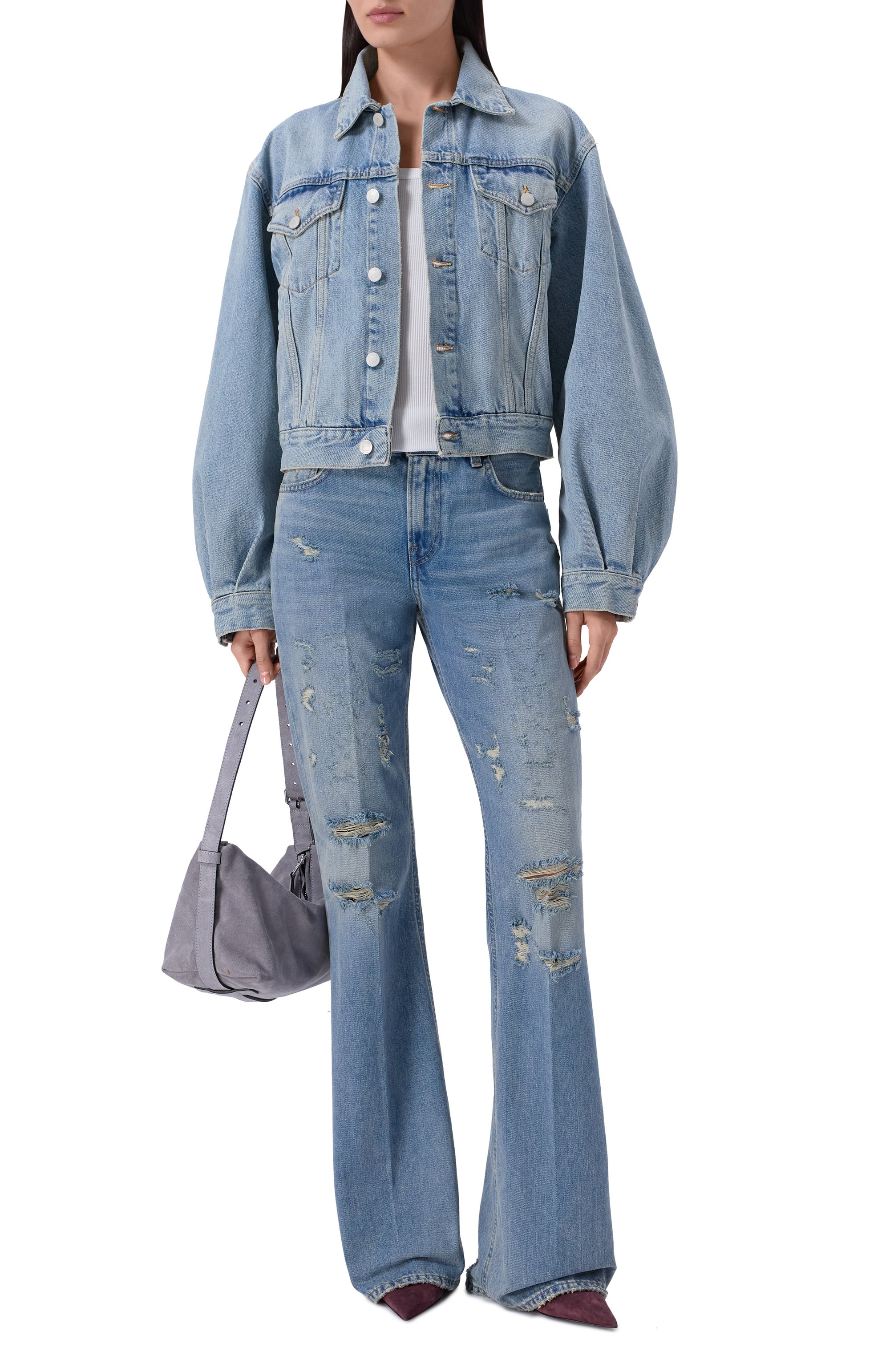 Джинсы flora HAIKURE, арт. HEW03338DF203L0931/FL0RA BR0KEN CELESTIAL, фото 2