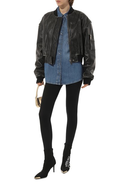 Текстильные ботильоны scarlett VERSACE JEANS COUTURE, арт. 74VA3S51/ZS600, фото 2