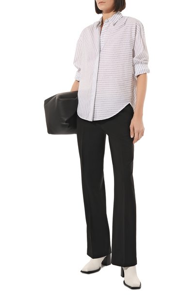 Хлопковая рубашка LORENA ANTONIAZZI, арт. P2368CA01F/4145, фото 2