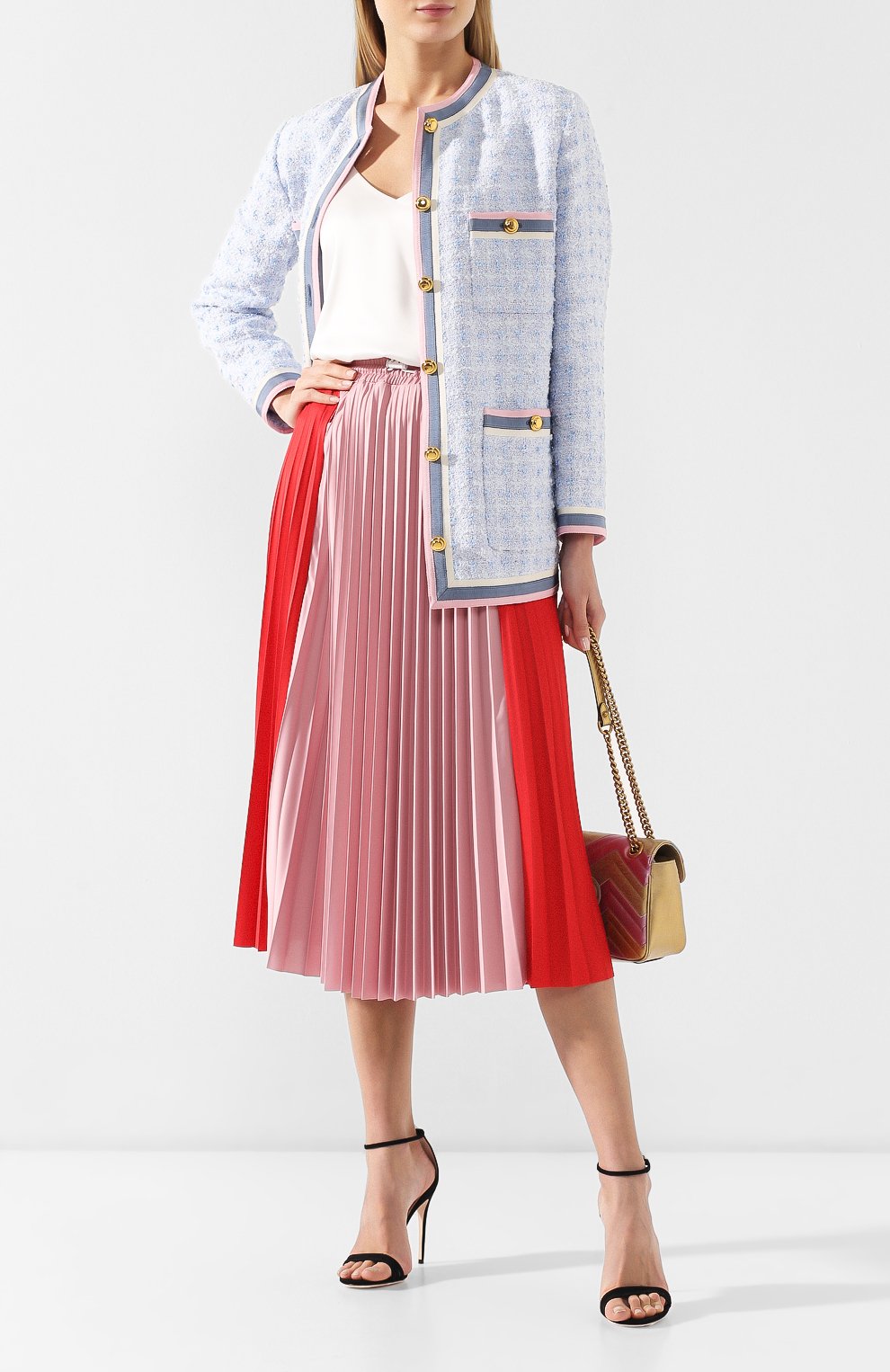 Твидовый жакет GUCCI, арт. 545468/ZAALC, фото 2