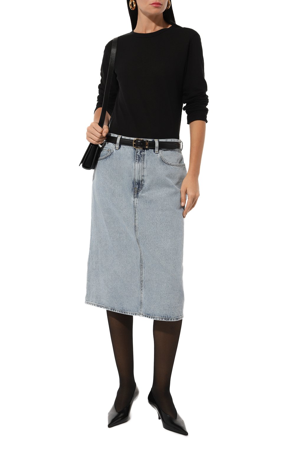 Хлопковый лонгслив JIL SANDER, арт. J40GC0006/J45031, фото 2