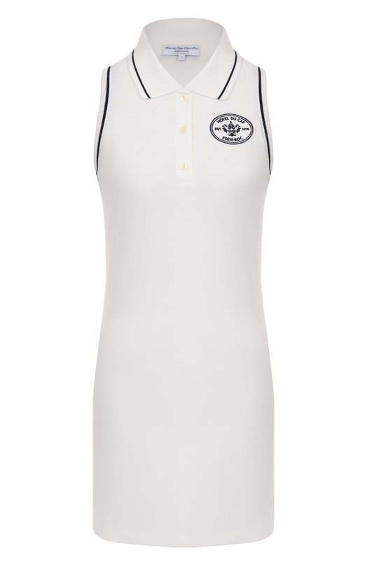 Хлопковое платье Sporty & Rich x Hotel Eden Roc Sporty and Rich DR00760666WH50 Белый DR00760666WH50