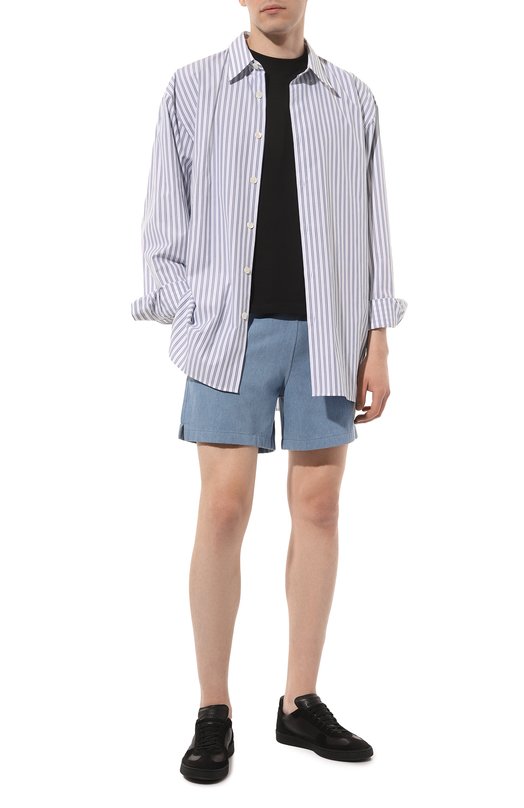 Хлопковые шорты Rohe Голубой, фото 2