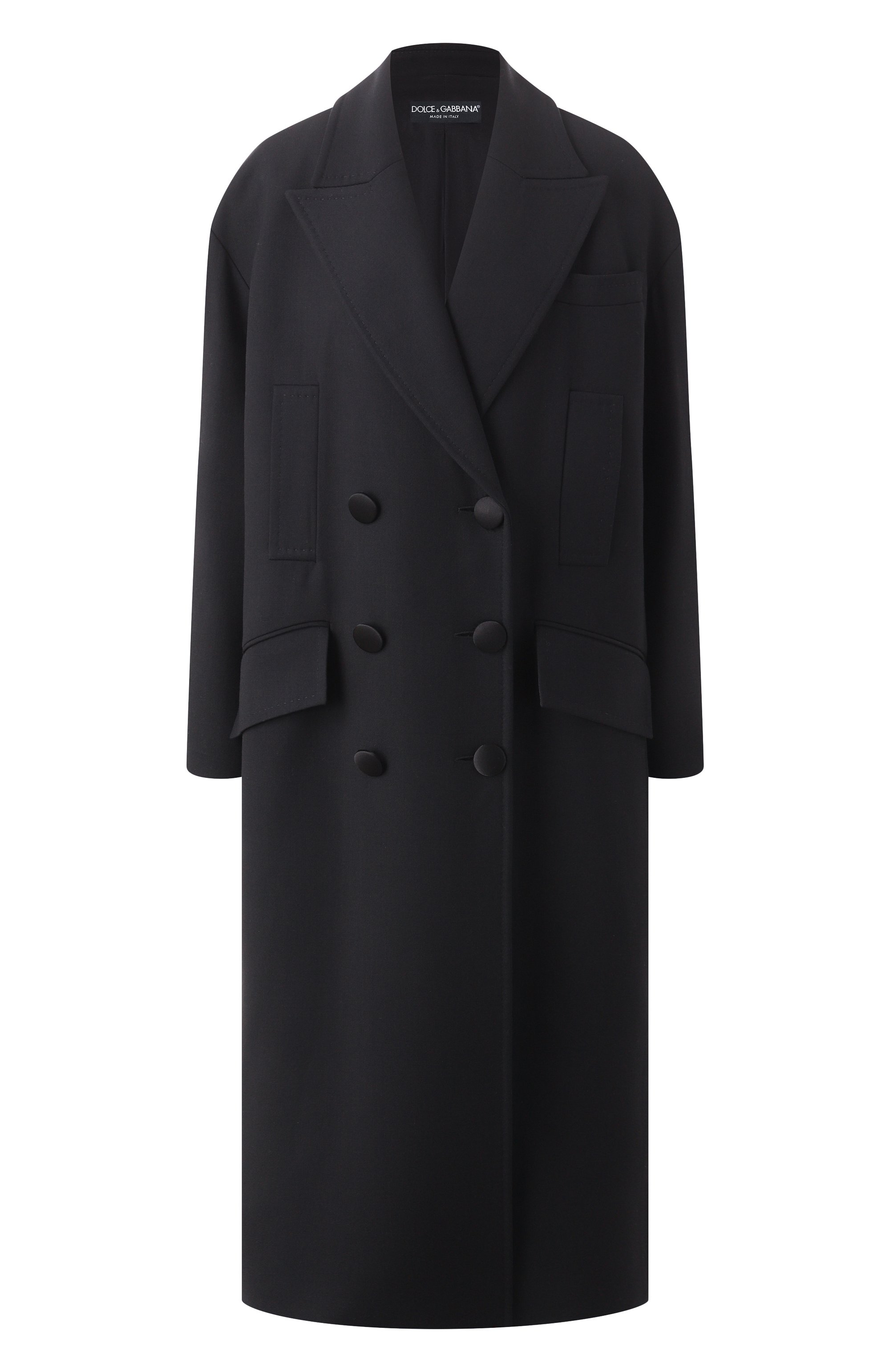 Пальто из вискозы и ше рсти DOLCE & GABBANA, арт. F0C1LT/FU3QE, фото 1