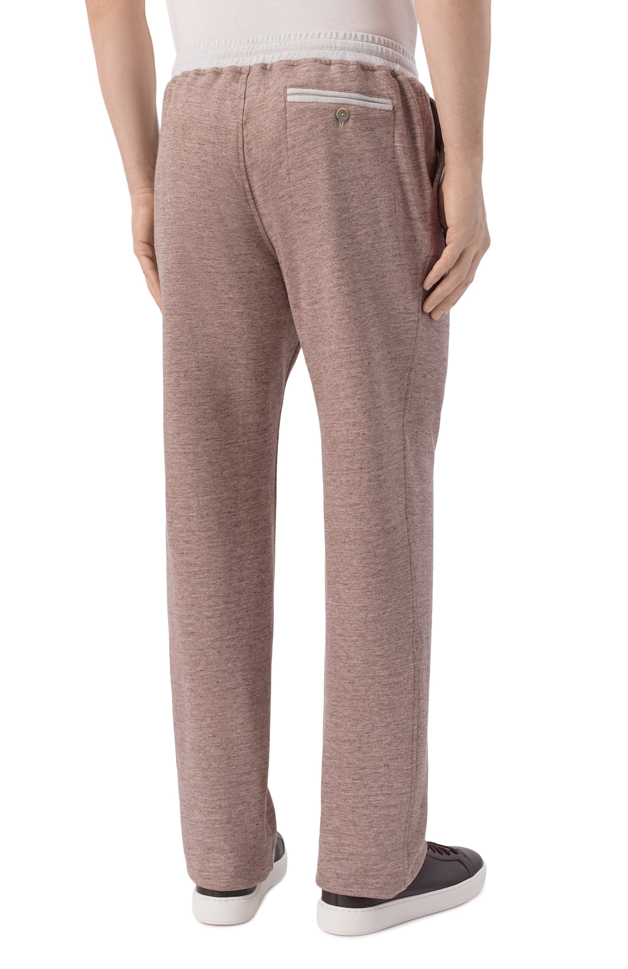 Брюки изо льна и хлопка ANDREA CAMPAGNA, арт. 20M732.ZQ00.CAMP., фото 4