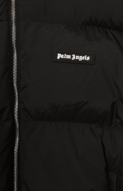 Утепленная куртка PALM ANGELS черного цвета по цене 54150 руб., арт. PBEJ001C99FAB001/12+, фото 3 Утепленная куртка PALM ANGELS, арт. PBEJ001C99FAB001/12+, фото 3