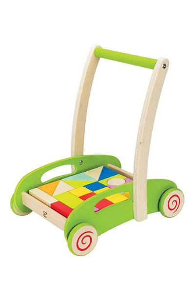 Игрушка-каталка ходунок с конструктором HAPE, арт. E0371_HP