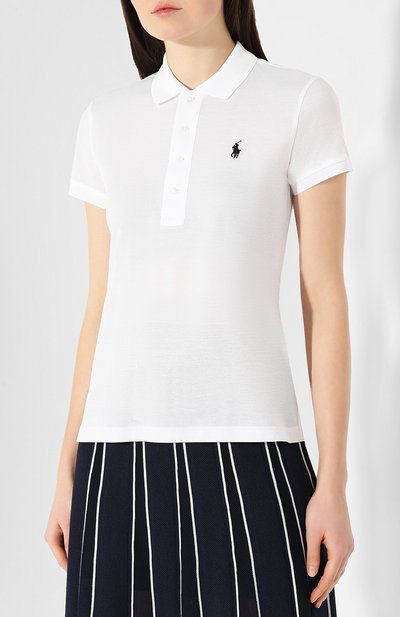 Хлопковое поло RALPH LAUREN, арт. 290629693, фото 3