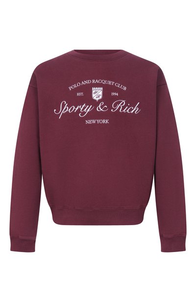 Мужской хлопковый свитшот SPORTY AND RICH, арт. ST09875412RE02