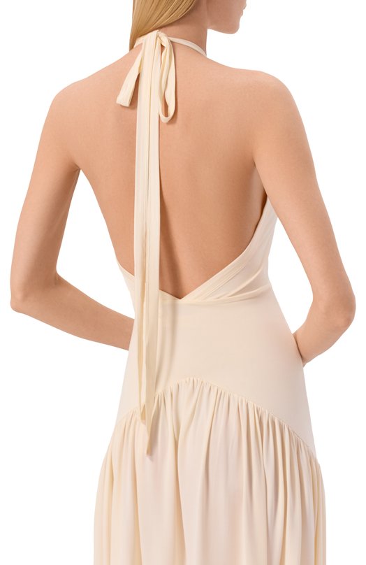 Платье из вискозы Aya Muse AMR2602 Кремовый  AMR2602 Фото 4