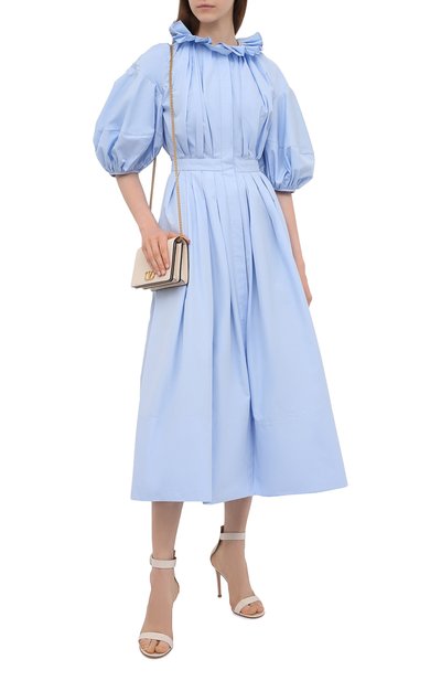 Хлопковое платье ALEXANDER MCQUEEN, арт. 663853/QAAAY, фото 2