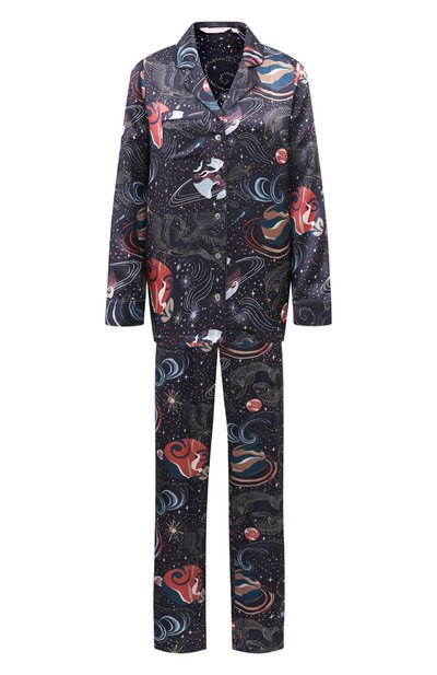 Женская шелковая пижама  DEREK ROSE, арт. 2050-BRIN105