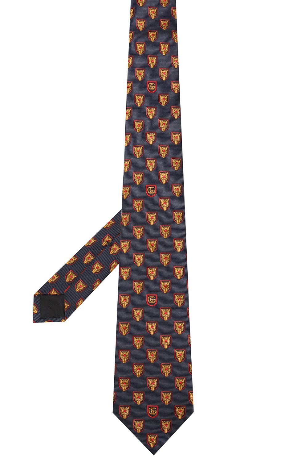 Шелковый галстук GUCCI синего цвета по цене 19950 руб., арт. 571827/4E002, фото 2 Шелковый галстук GUCCI, арт. 571827/4E002, фото 2