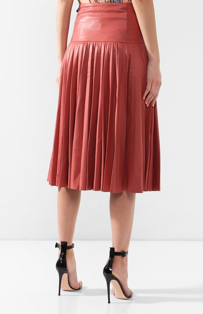 Кожаная юбка MARNI, арт. G0MX0092FU/LA709, фото 4