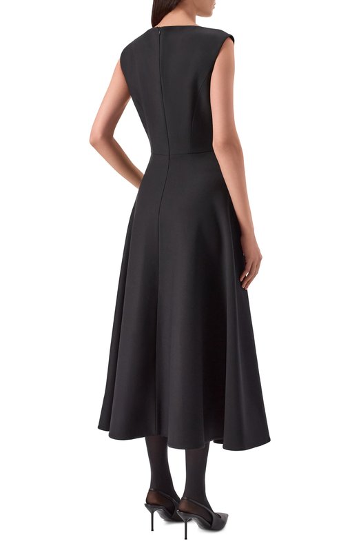 Шерстяное платье Shervarli DR25-0018 Чёрный  DR25-0018 Фото 3