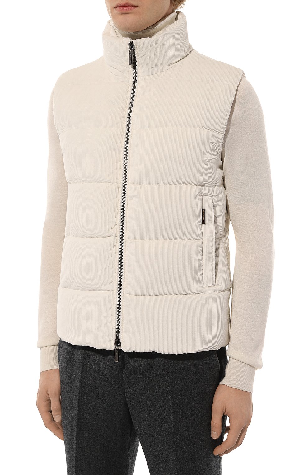 Пуховый жилет vanio-vh из вельвета MOORER, арт. INAV-VH, фото 3