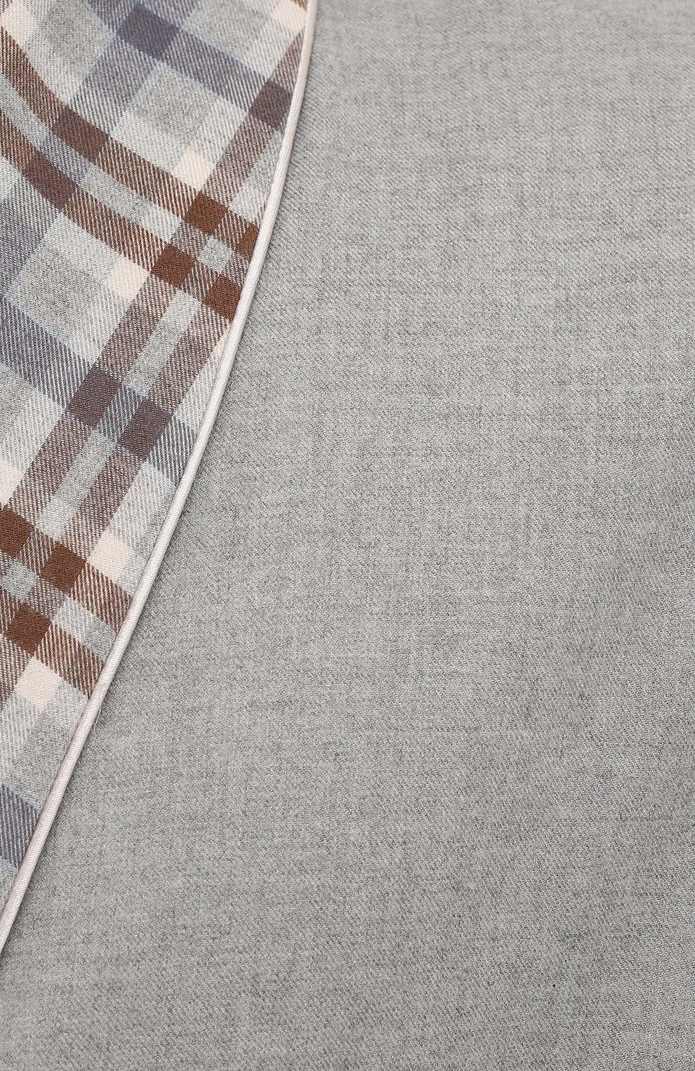 Халат из хлопка и шерсти ZIMMERLI, арт. 4600-75143, фото 5