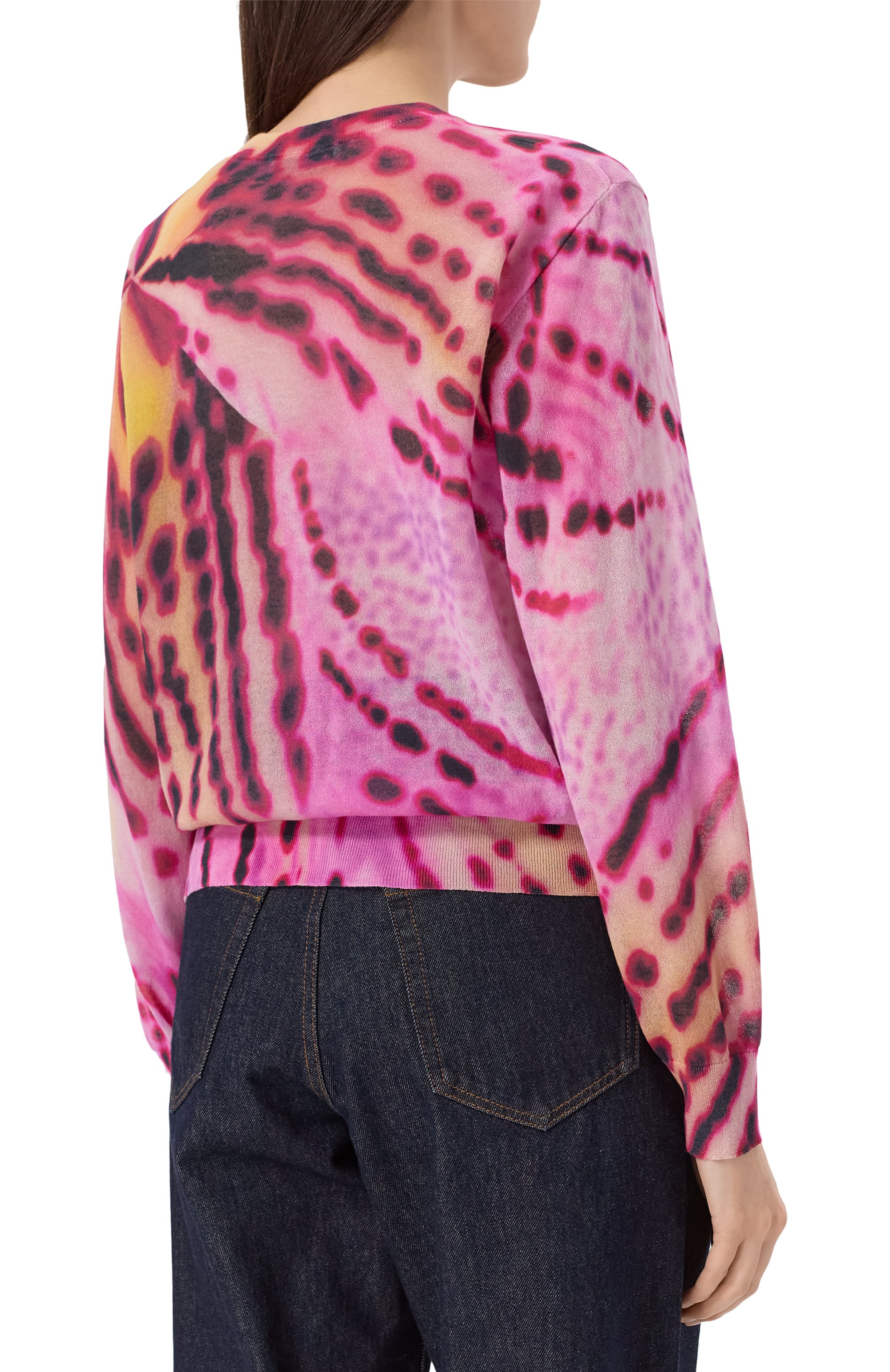 Хлопковый пуловер DRIES VAN NOTEN, арт. 251-011246-1712, фото 4