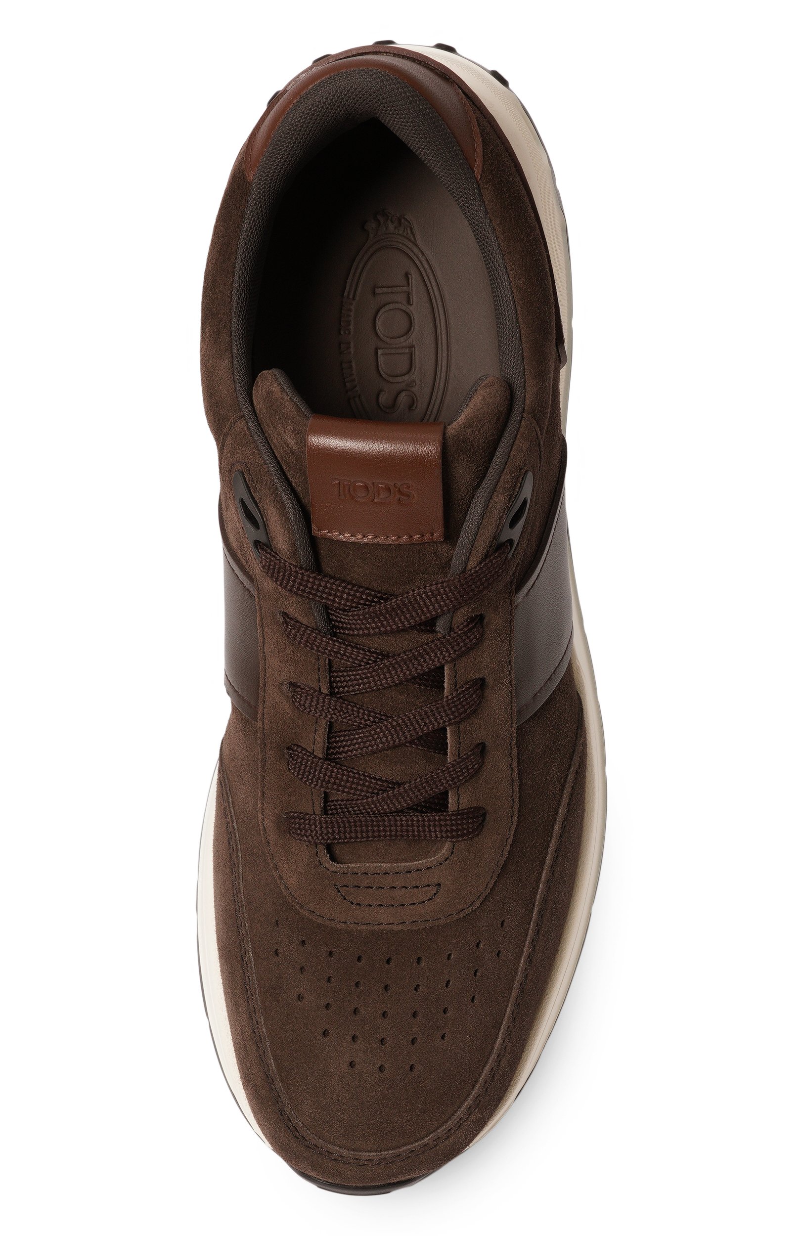 Замшевые кроссовки TOD’S, арт. XXM63K0GT80/S0B, фото 5