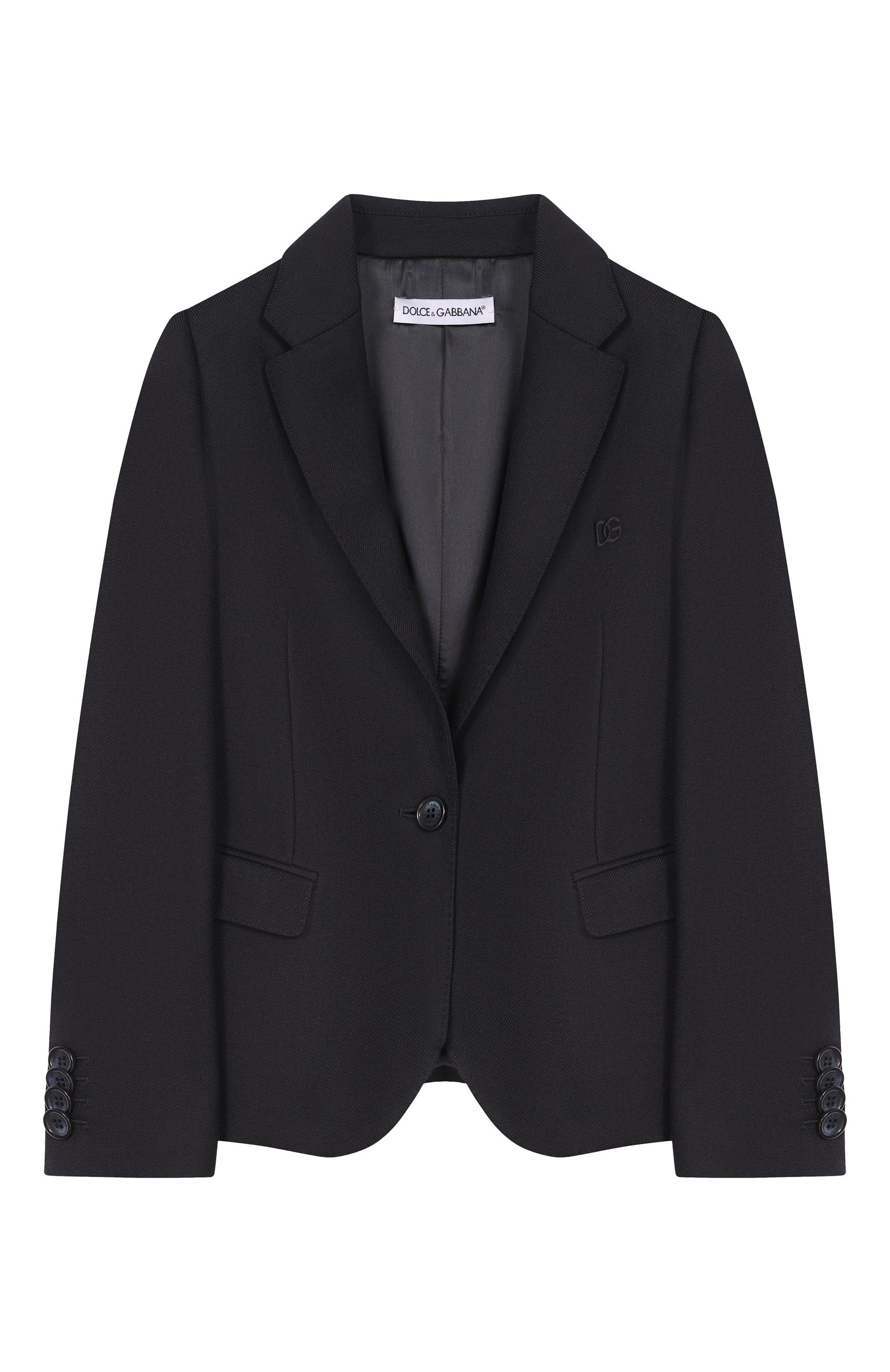 Шерстяной жакет DOLCE & GABBANA, арт. L51J83/HU2BD_001, фото 1
