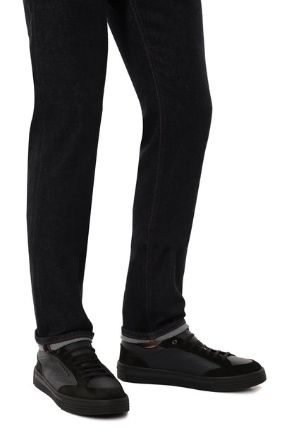 Кожаные кеды STEFANO RICCI, арт. UV50_G5214/SDVD, фото 3