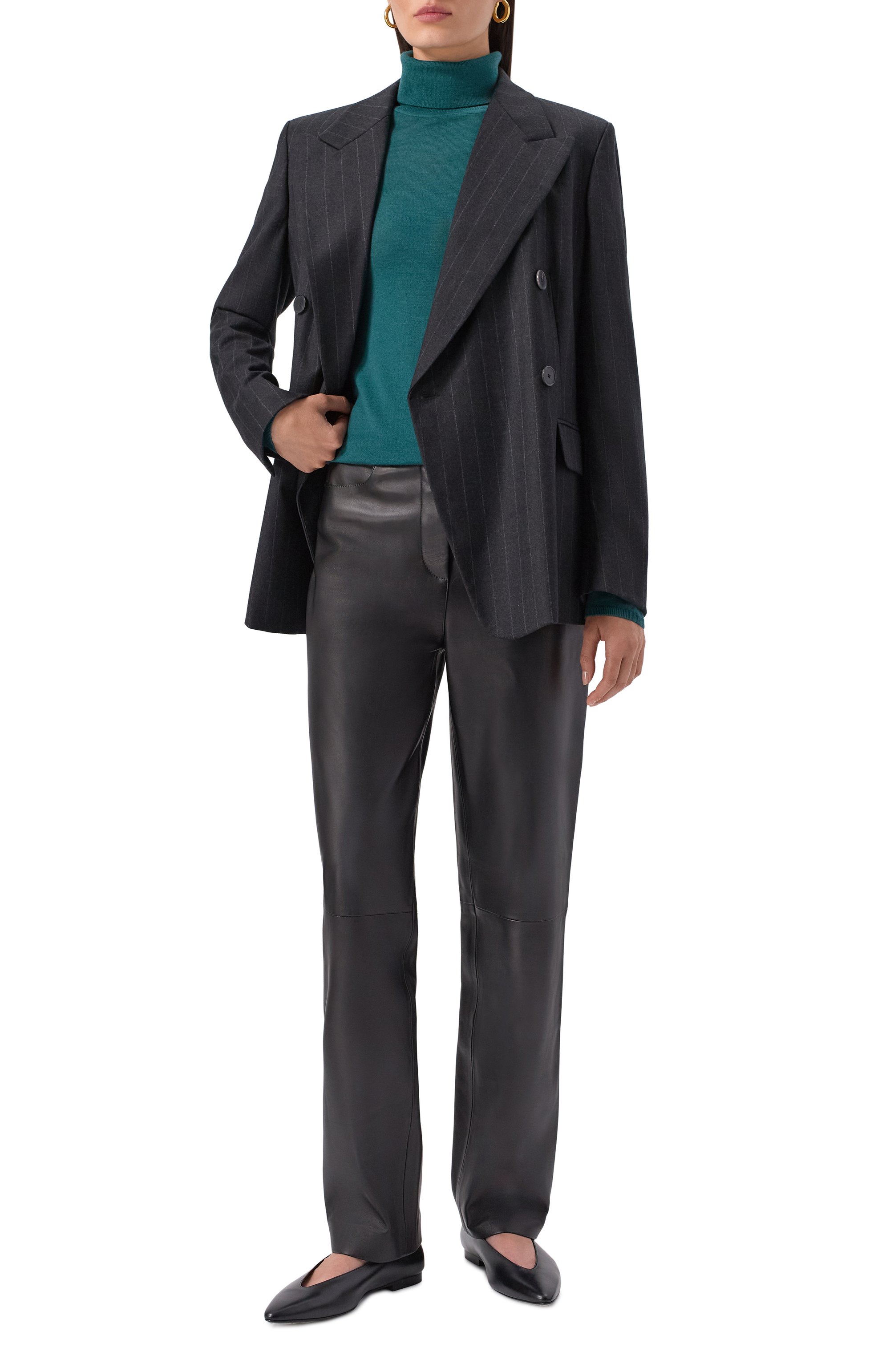 Шерстяная водолазка ХОХЛОМА Х АЛЕНА АХМАДУЛЛИНА, арт. WKT2116, фото 2