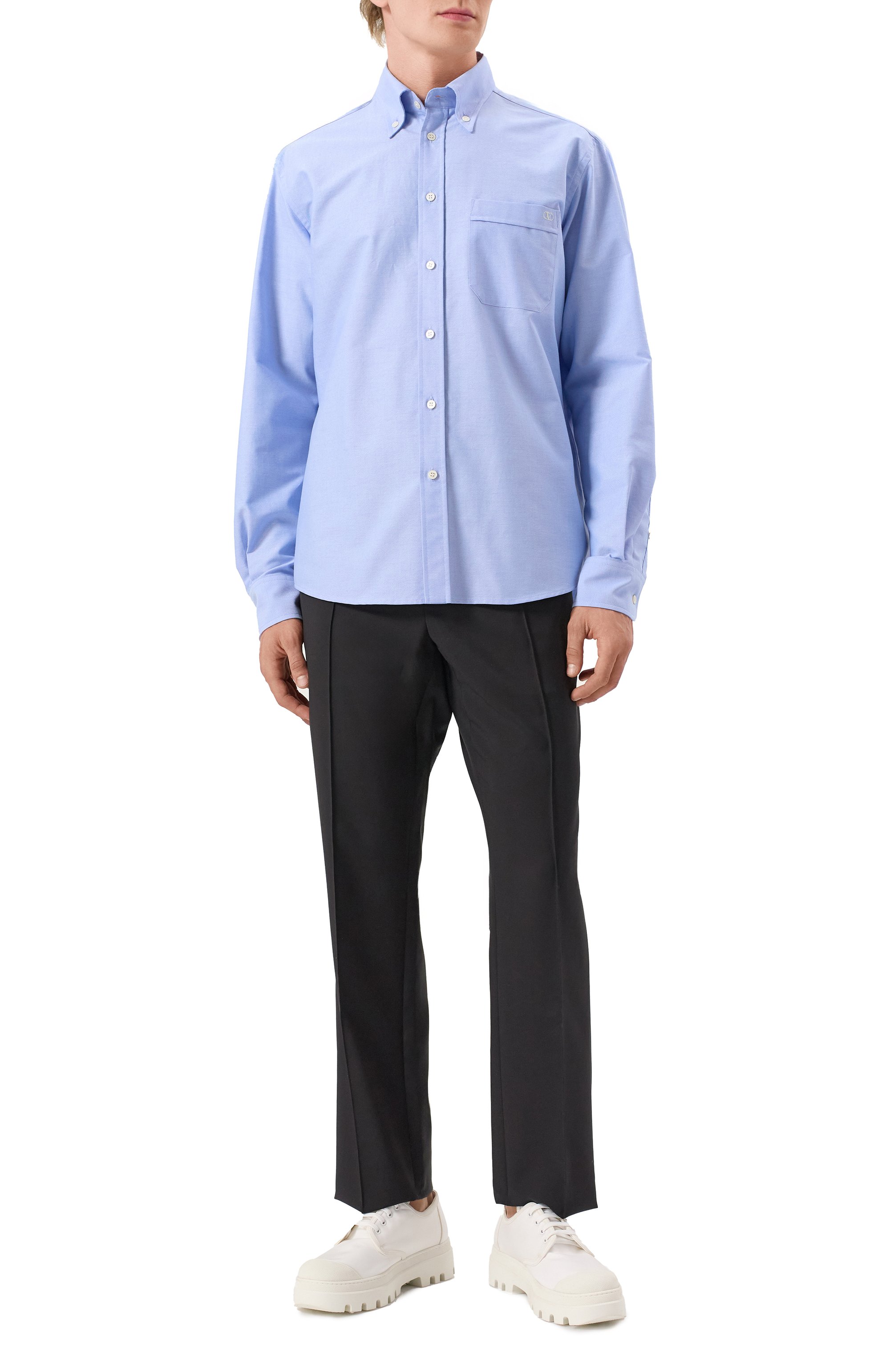 Шерстяные брюки VALENTINO, арт. 6V3RB52225S, фото 2