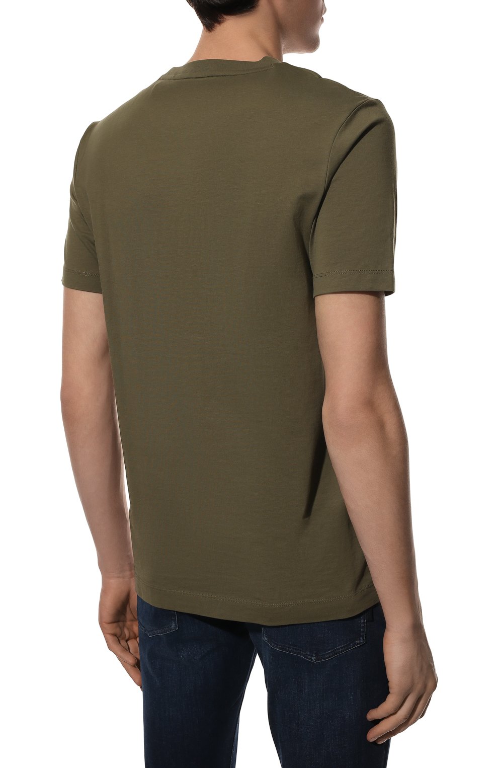 Хлопковая футболка BOSS, арт. 50468347, фото 4