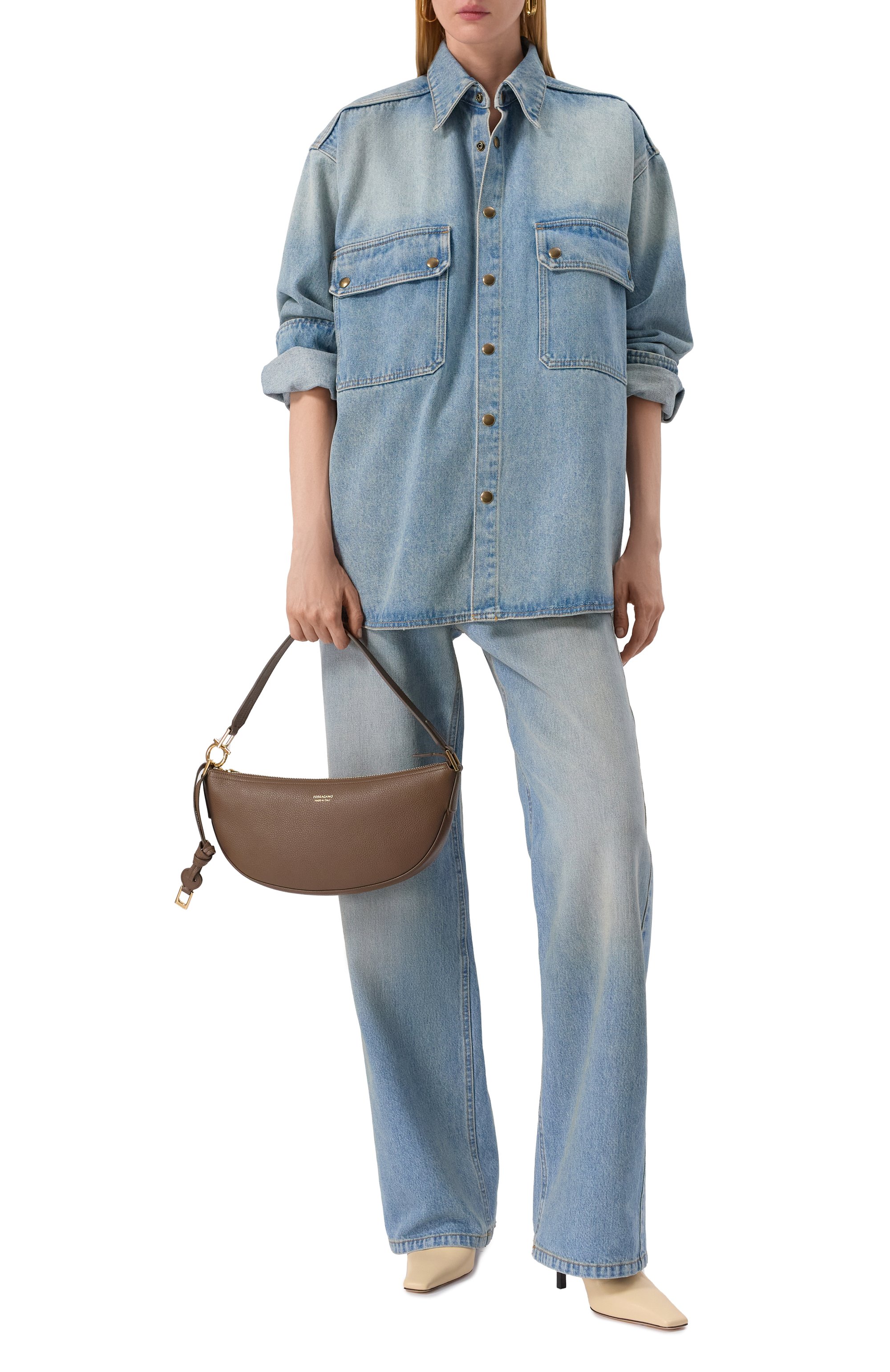 Сумка hobo small FERRAGAMO, арт. 219873/781656, фото 7