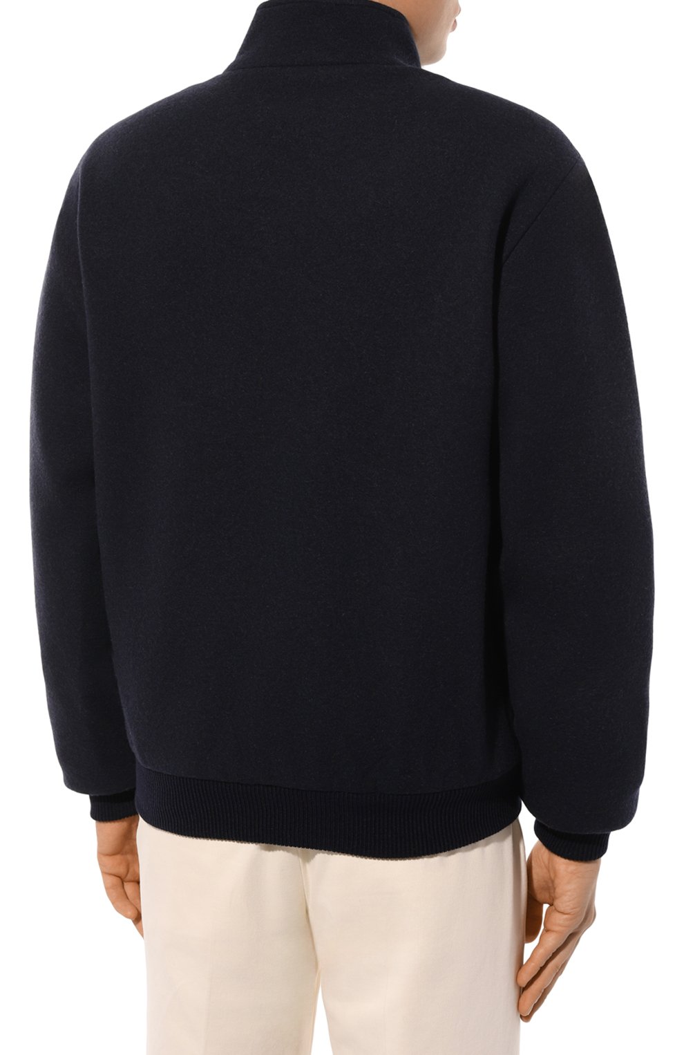 Бомбер из кашемира и шерсти ANDREA CAMPAGNA, арт. 24U643, фото 4