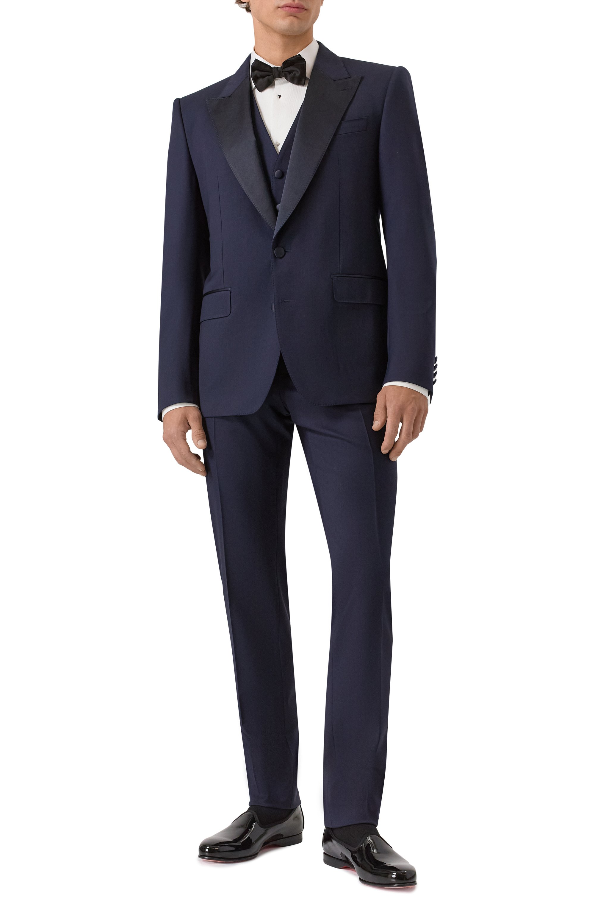 Шерстяной смокинг DOLCE & GABBANA, арт. GKPUMT/FUBE7, фото 1