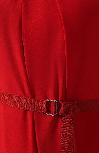Платье с поясом YOHJI YAMAMOTO, арт. YJ-D04-500, фото 5
