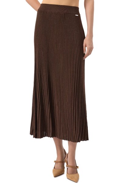 Юбка из шерсти и вискозы KITON, арт. D5872503, фото 3