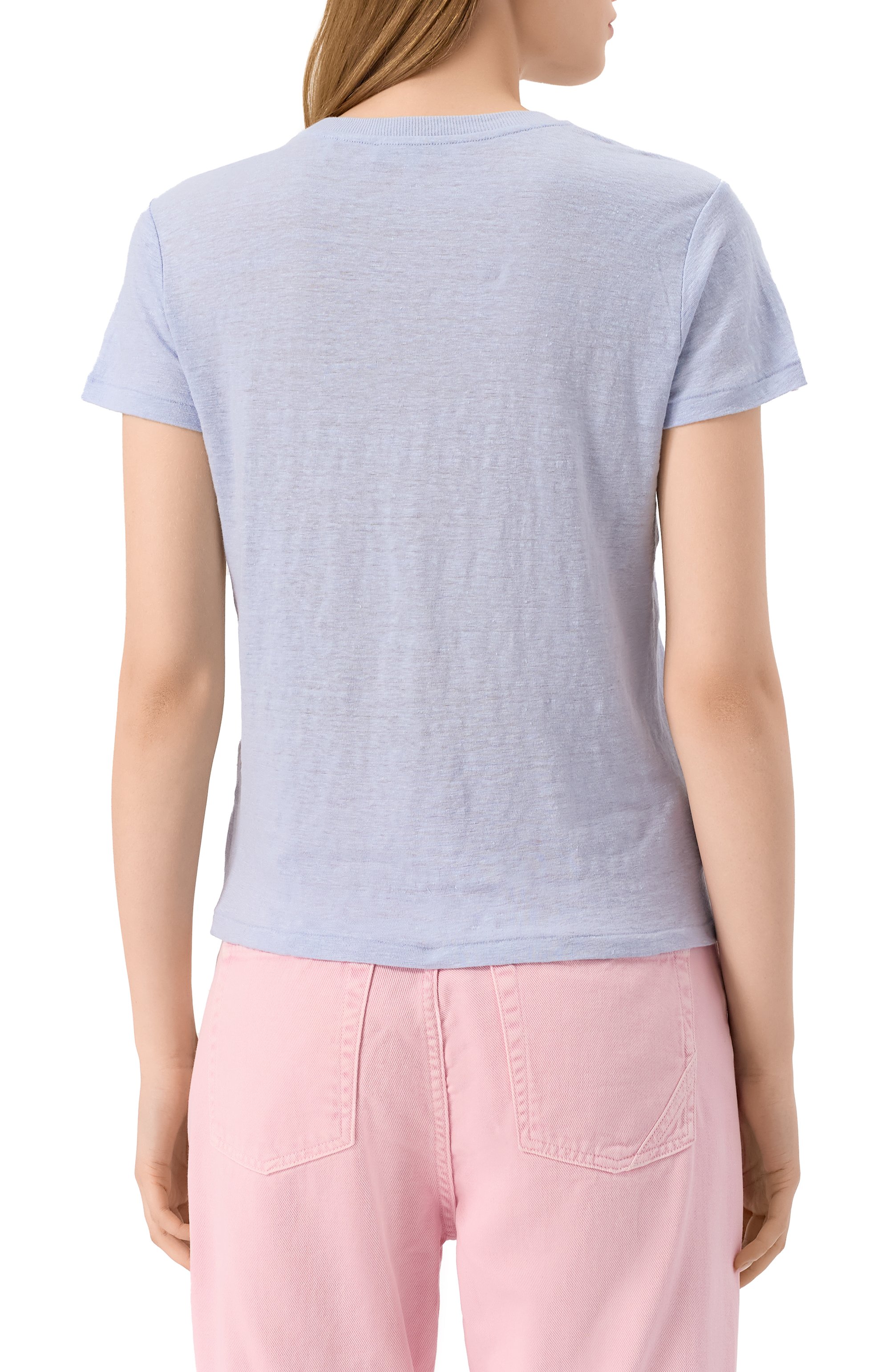 Льняная футболка FRAME DENIM, арт. WP25JTE010, фото 4