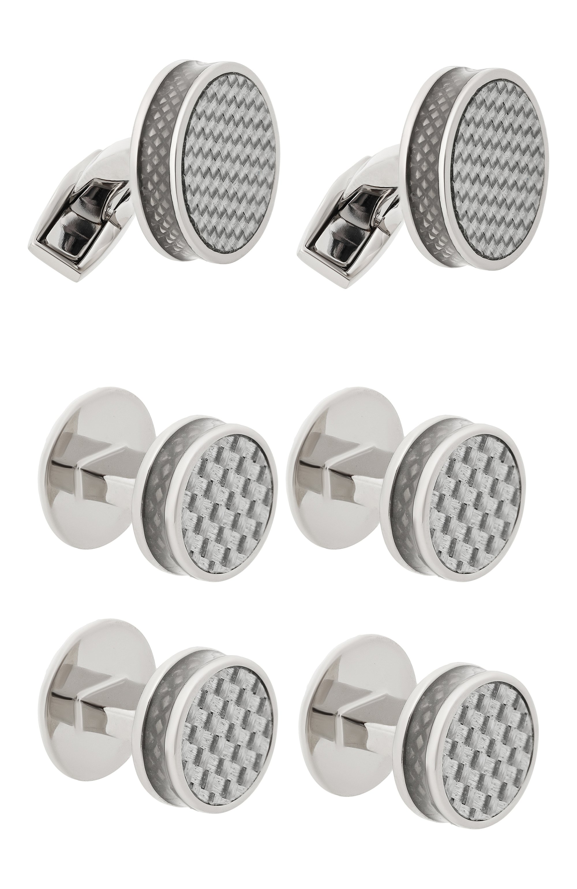 Комплект из запонок и двух пар пуговиц TATEOSSIAN, арт. SC0145, фото 1