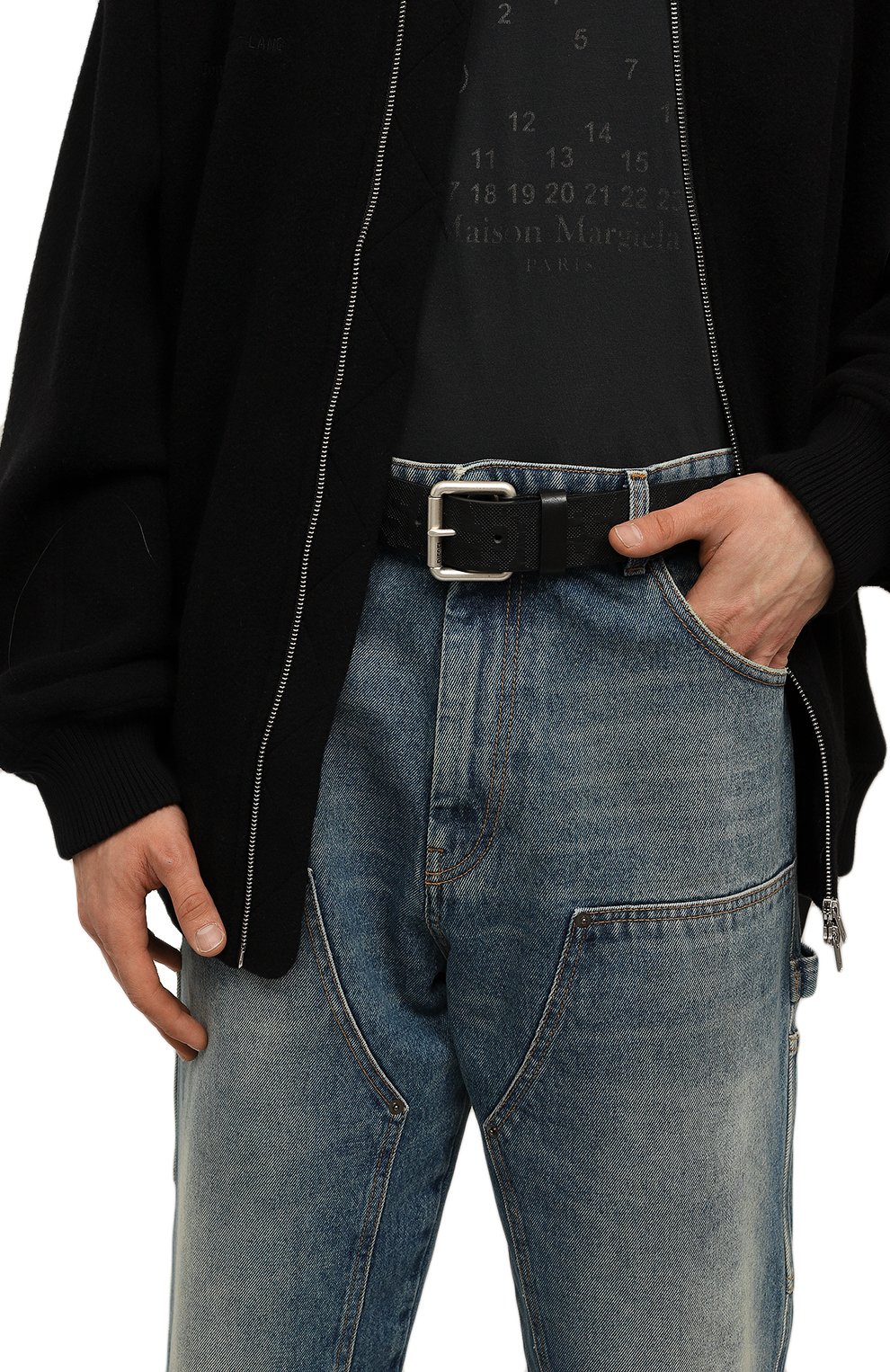 Кожаный ремень DIESEL, арт. X09739/P5587, фото 2