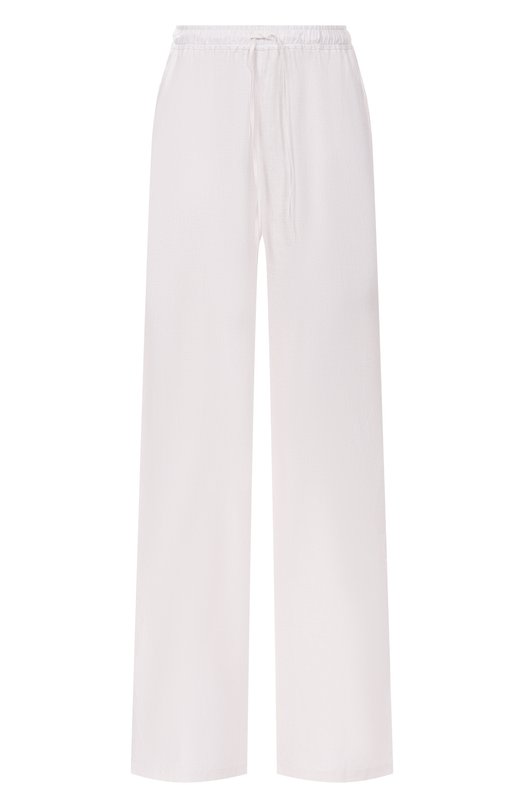 Брюки изо льна и вискозы EDOMO T006118SS25 Белый T006118SS25