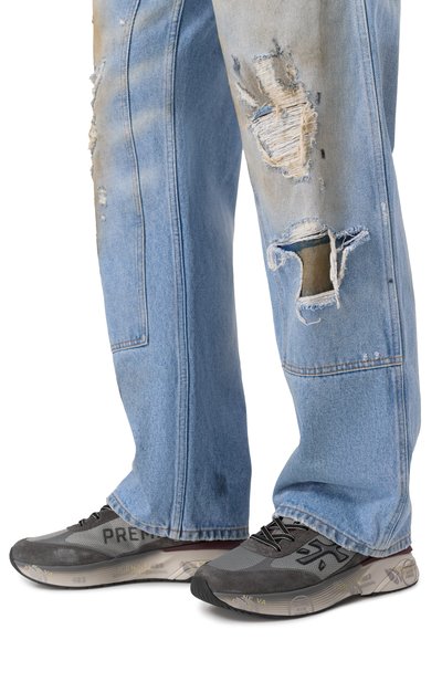 Комбинированные кроссовки moe run PREMIATA, арт. M0ERUN/VAR 7773, фото 3