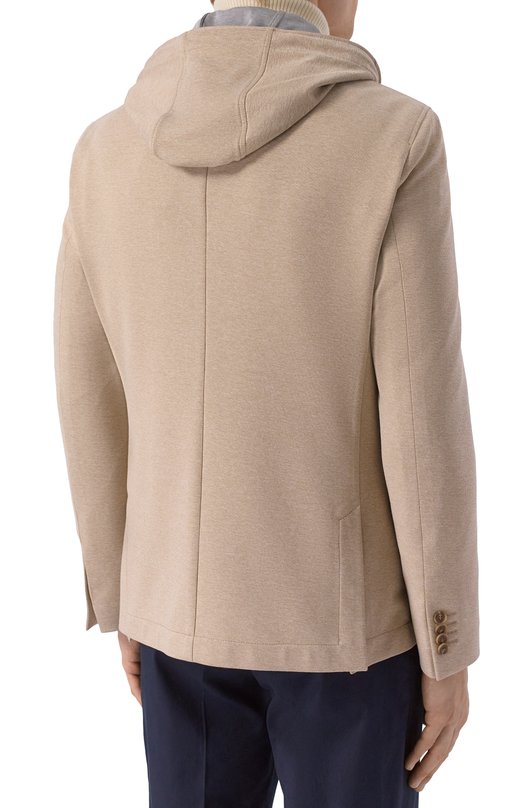 Однобортный пиджак BOSS 50562499 Бежевый  50562499 Фото 5